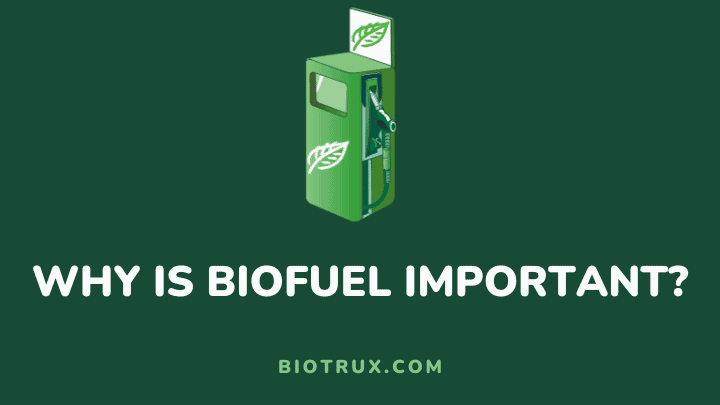why biofuel is important - biotrux
