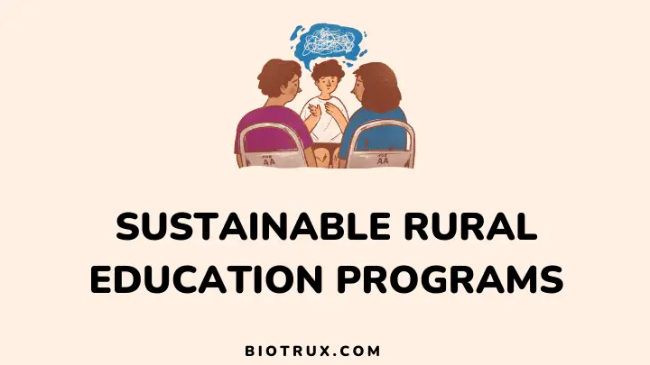 sustainable rural education programs - biotrux