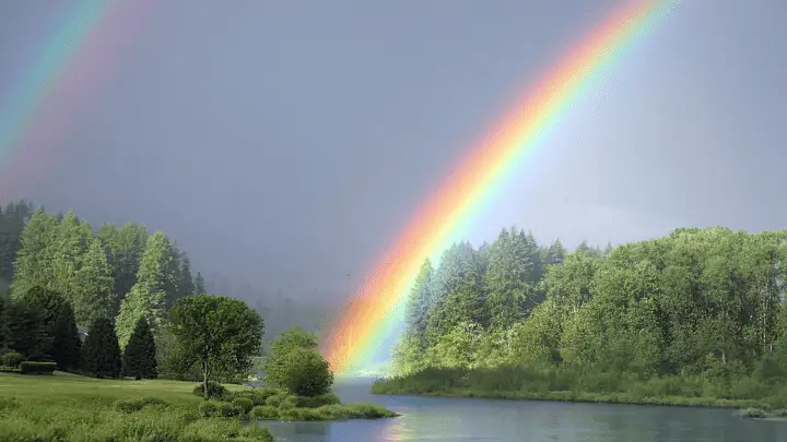 rainbow after rainfall - biotrux